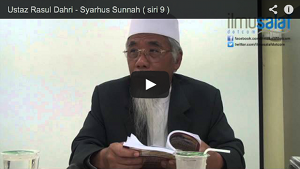 Ustaz Rasul Dahri - Syarhus Sunnah ( siri 9 )